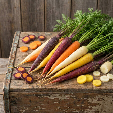 Rainbow Mix, Carrot Seeds - Packet image number null